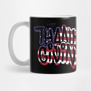 Thanksgiving USA Mug